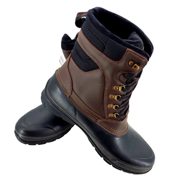 Khombu 8 Duck Boot Men Outdoor Waterproof Work Utility Winter Mid-calf Snow Shoe - Picture 11 of 14